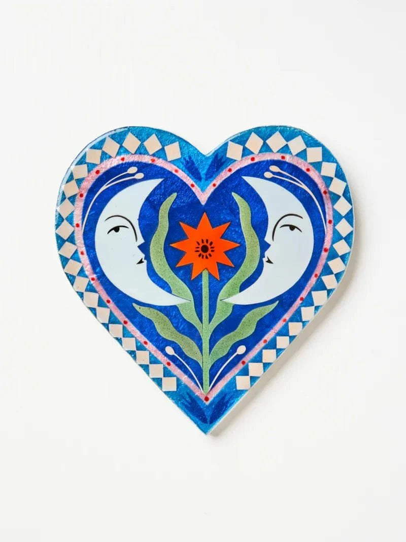 Fable Moon Blue Heart-Little Fish Co.