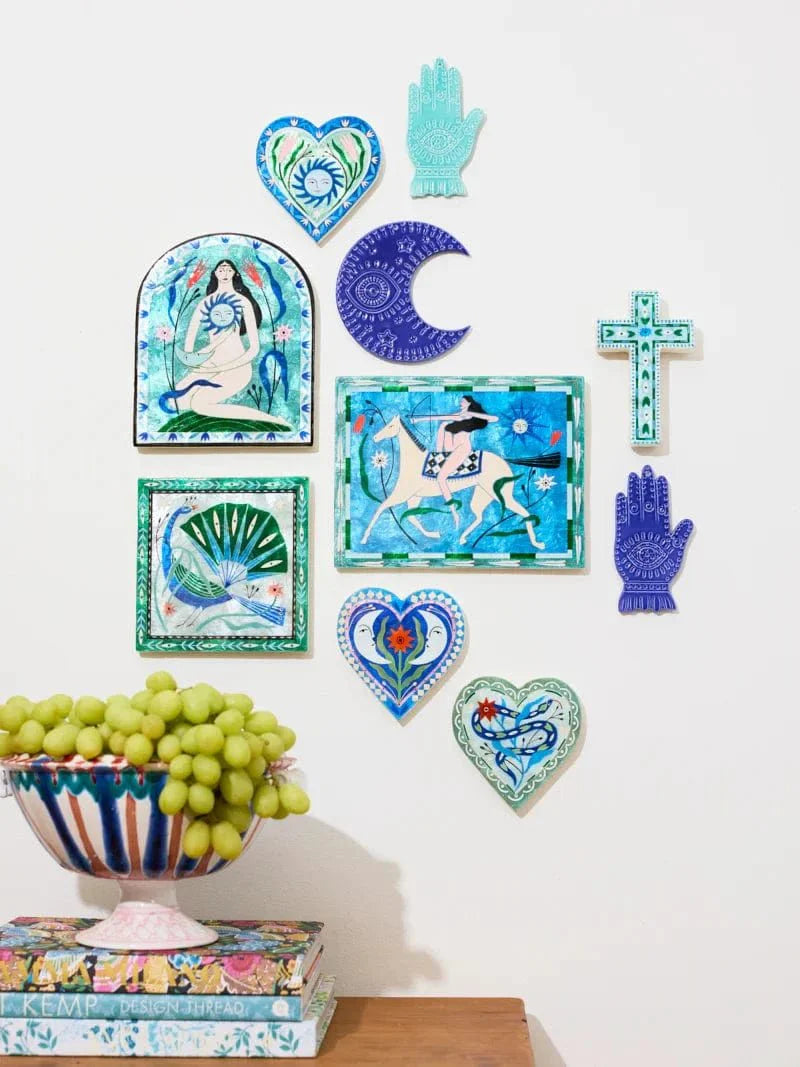 Fable Moon Blue Heart-Little Fish Co.