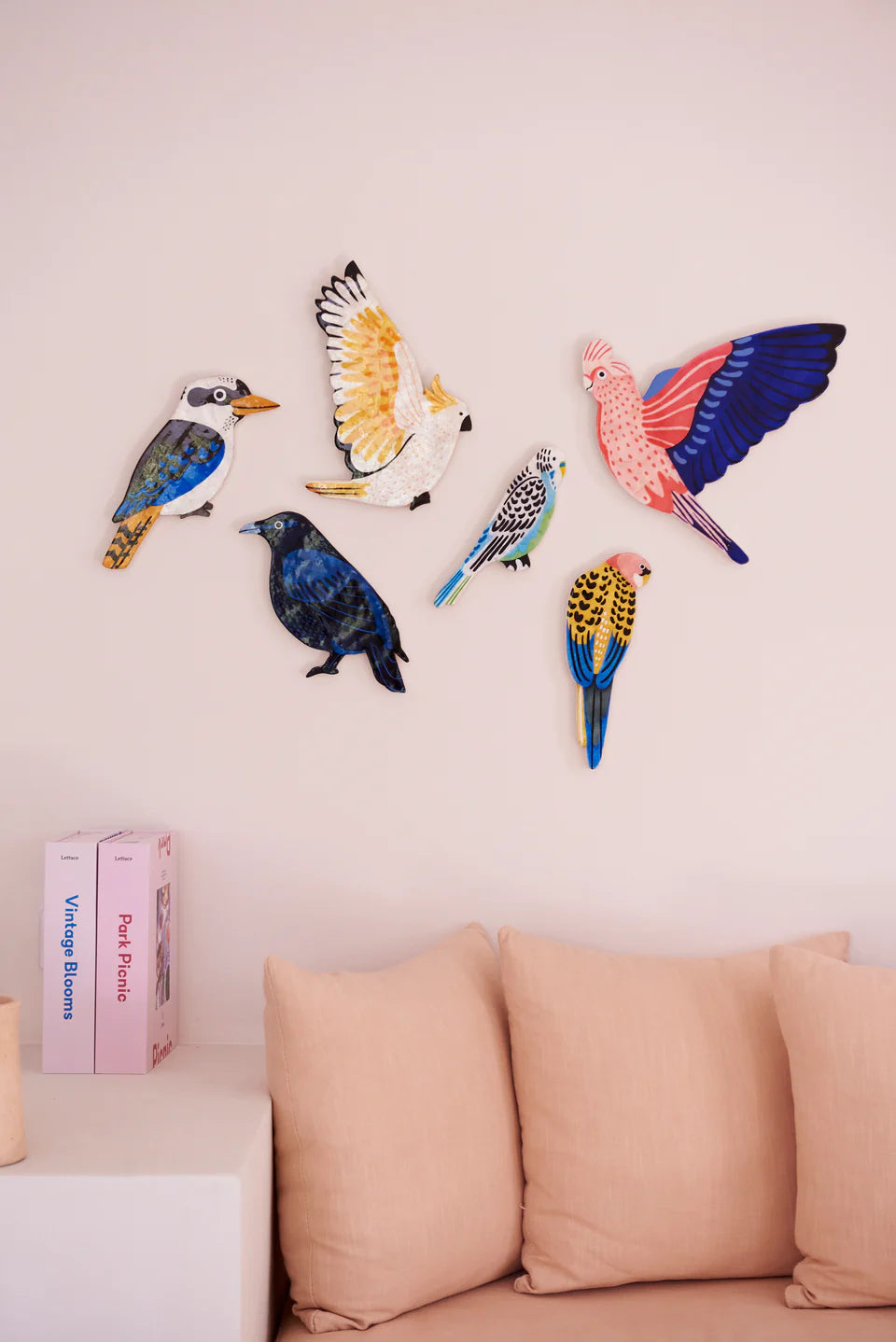 Aerial Lorikeet wall art-Decor-Little Fish Co.