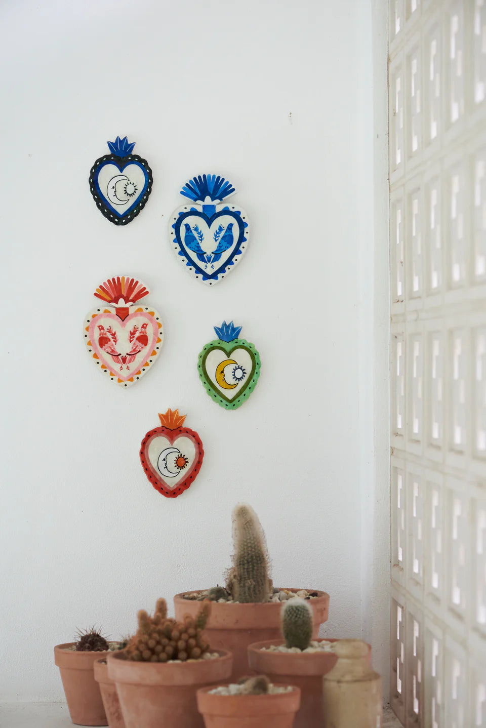 Pajaro Heart Blue-Decor-Little Fish Co.