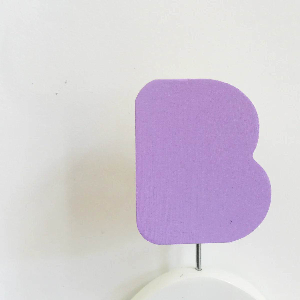 Knobbly Wall Hook - Lilac-Wall Hooks-Little Fish Co.