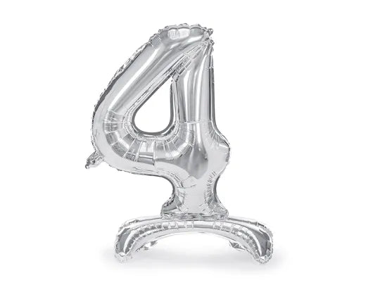 Standing foil Number Balloon - Various-Little Fish Co.