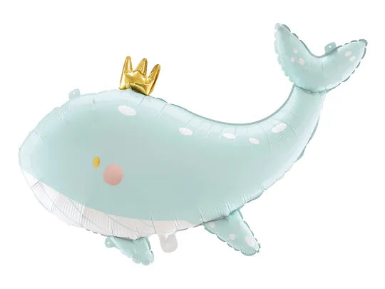 Foil Whale Balloon-Little Fish Co.