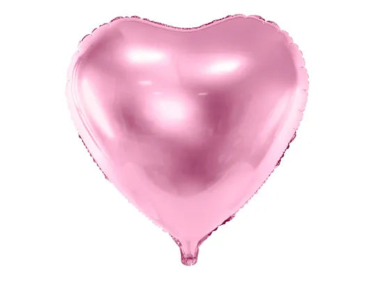 Foil Balloon heart in Light Pink 61cm-Little Fish Co.