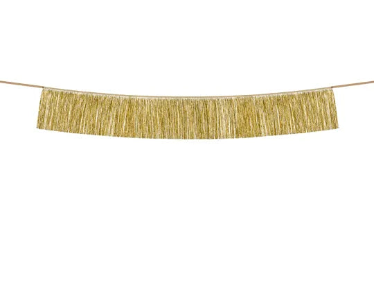 Fringe Garland in Gold-Fun-Little Fish Co.