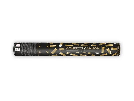 Confetti Cannon Gold 40cm