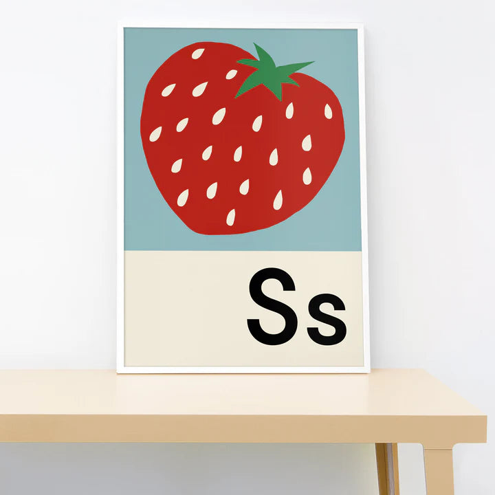 S is for Strawberry-Little Fish Co.