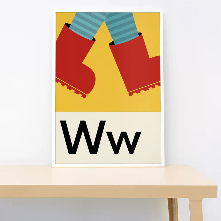 W is for Wellies-Little Fish Co.