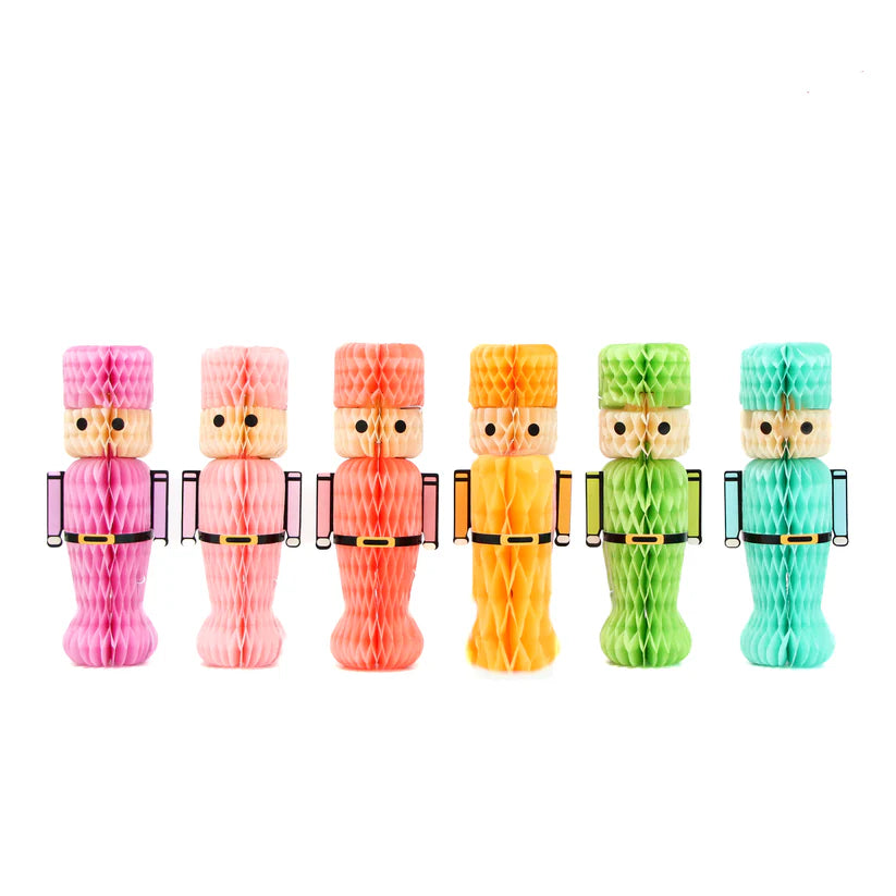 Honeycomb Nutcrackers - set of 6-Fun-Little Fish Co.