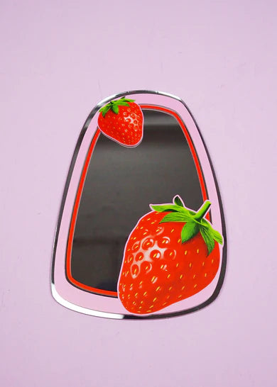 Juicy Strawbs mirror-New Arrivals 2025-Little Fish Co.