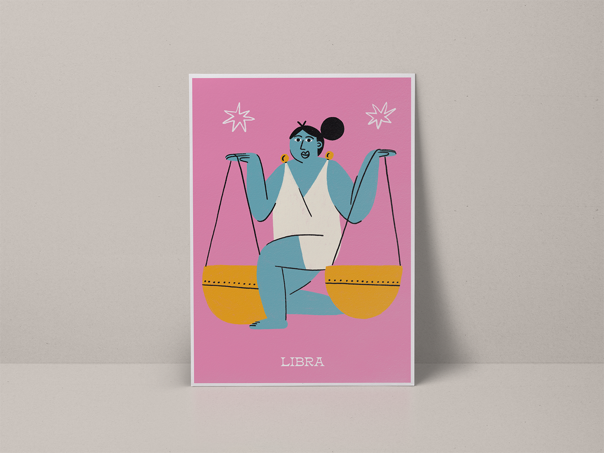 Libra A3 Print-Little Fish Co.