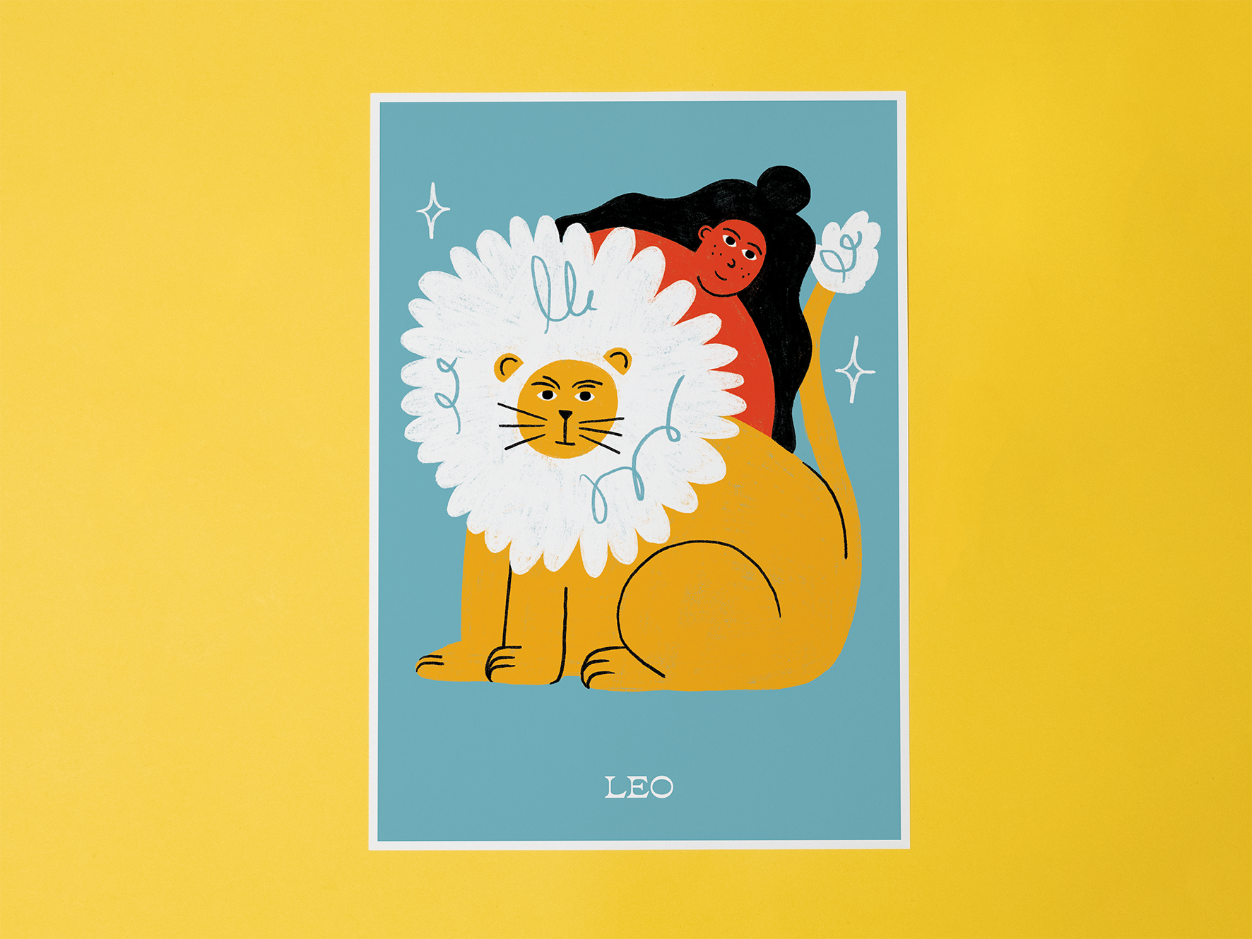 Leo A3 Print-Little Fish Co.