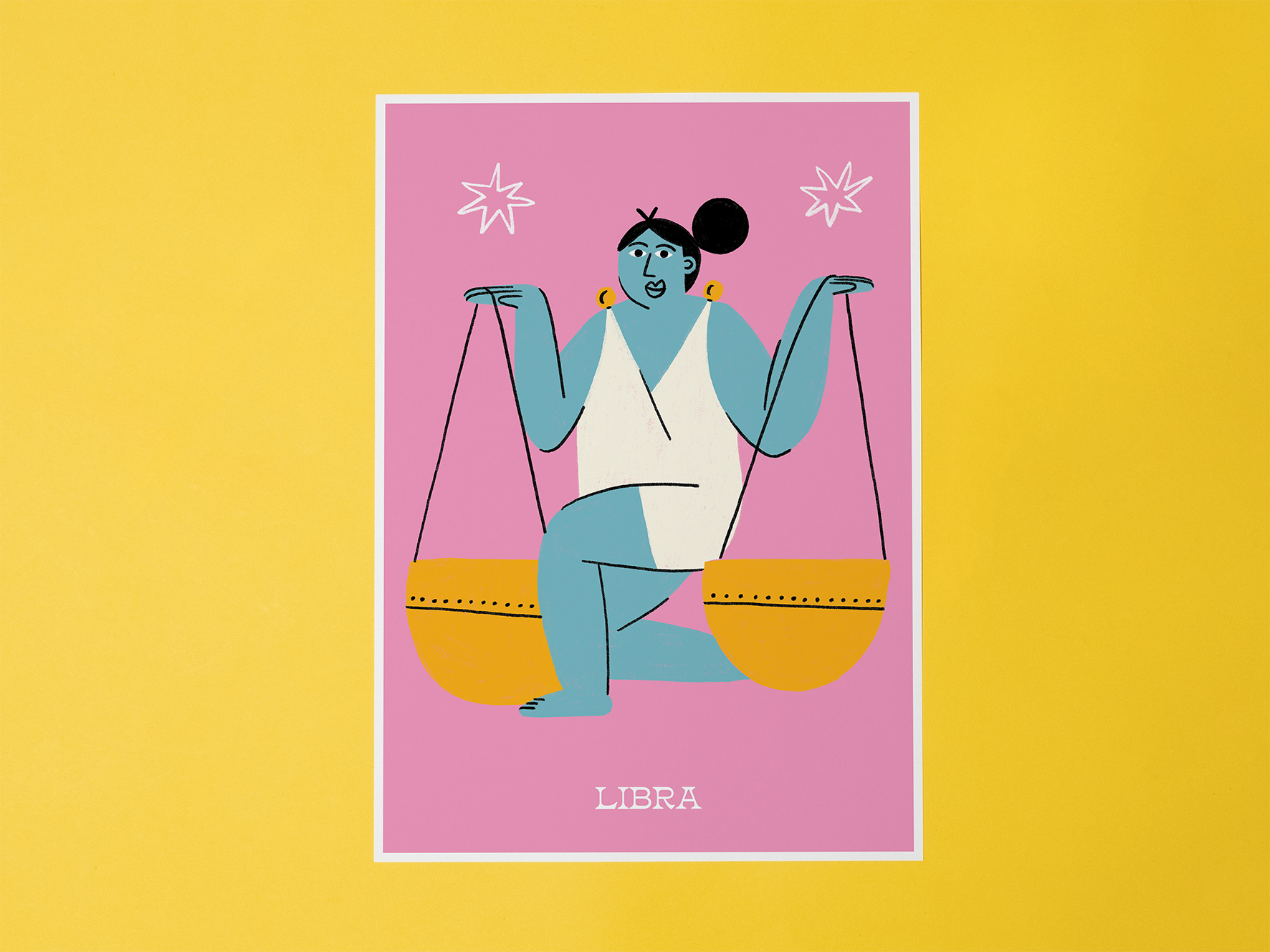 Libra A3 Print-Little Fish Co.