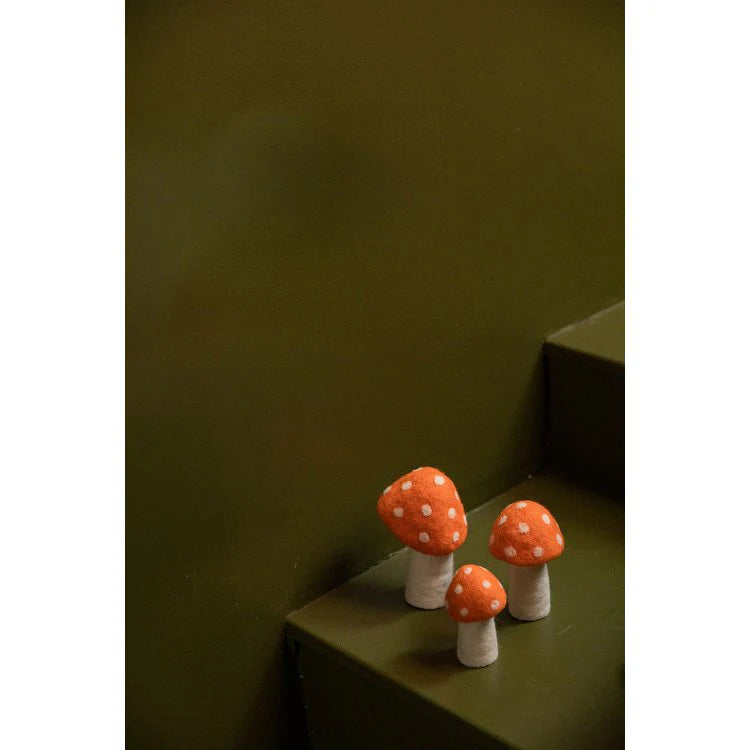 Dotty Mushroom S,L, XL Pure Orange-Fun-Little Fish Co.