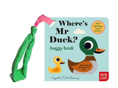 Where's Mr Duck? Felt Flap Buggy Book-Little Fish Co.