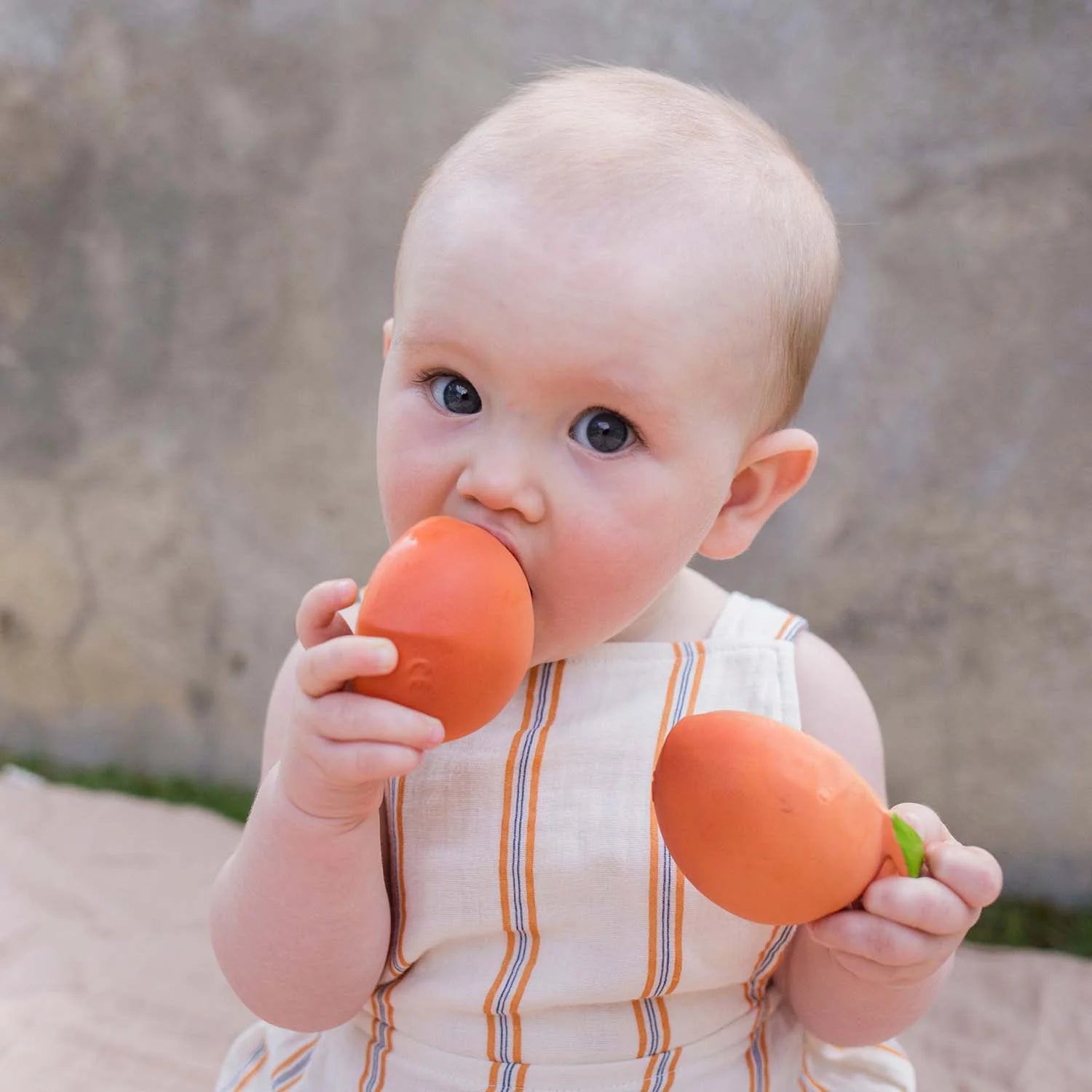 Palm Peach Baby Teether-Fun-Little Fish Co.