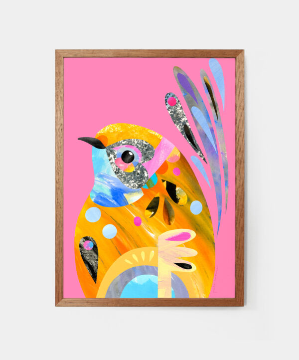 Peter Cromer -Mallee Emu-Wren - A4-Little Fish Co.