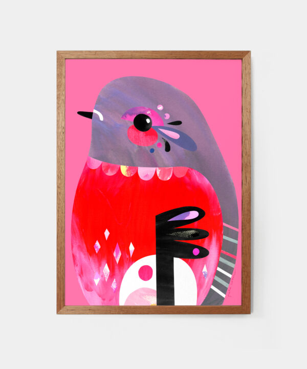 Peter Cromer Rose Robin- A4-Little Fish Co.