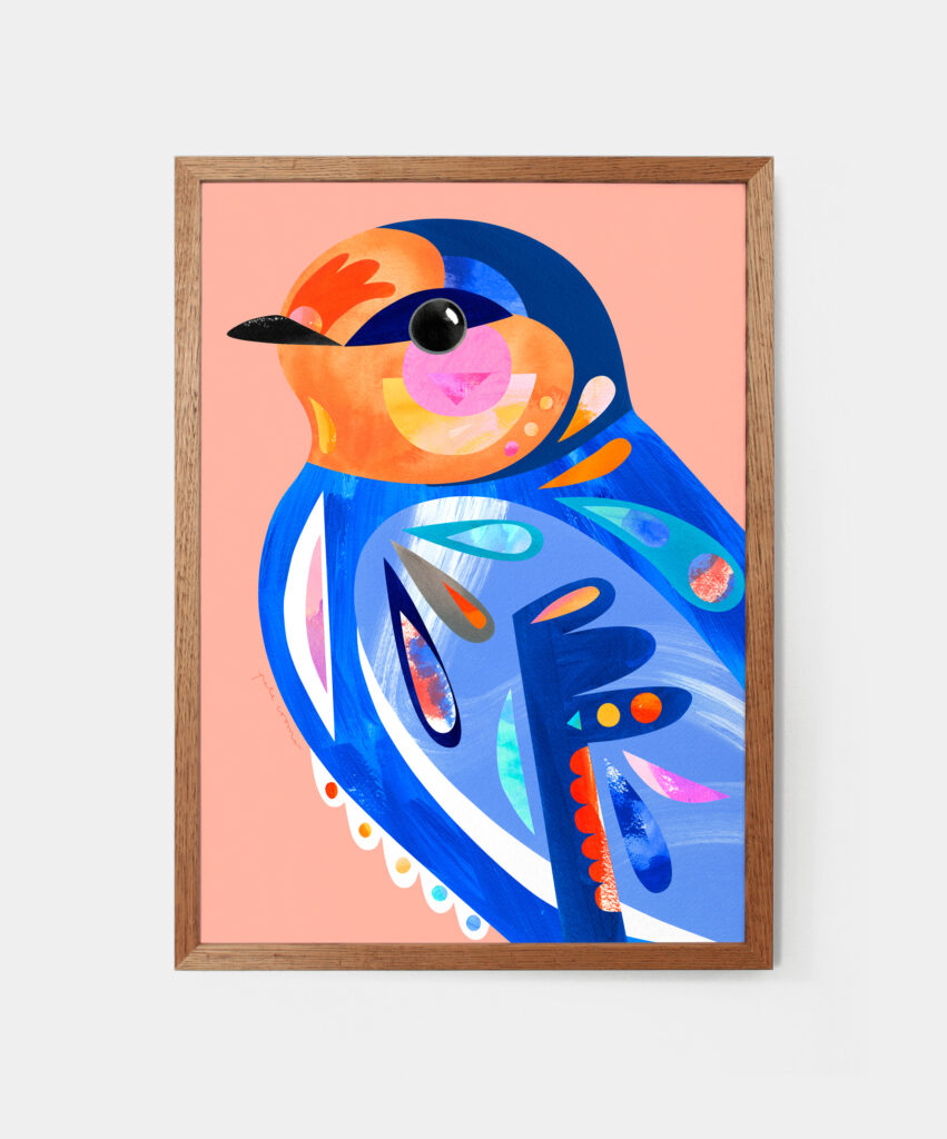 Peter Cromer - Welcome Swallow Print - A4-Little Fish Co.