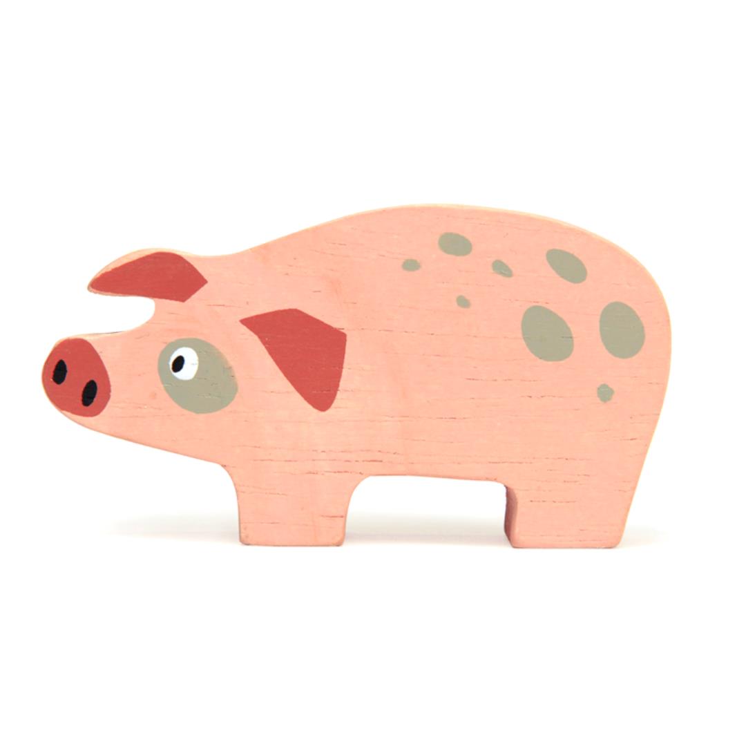 Pig Wooden Animal-Little Fish Co.