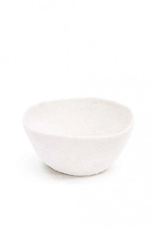 Muskhane Plain Felt Basket - Medium-Fun-Little Fish Co.