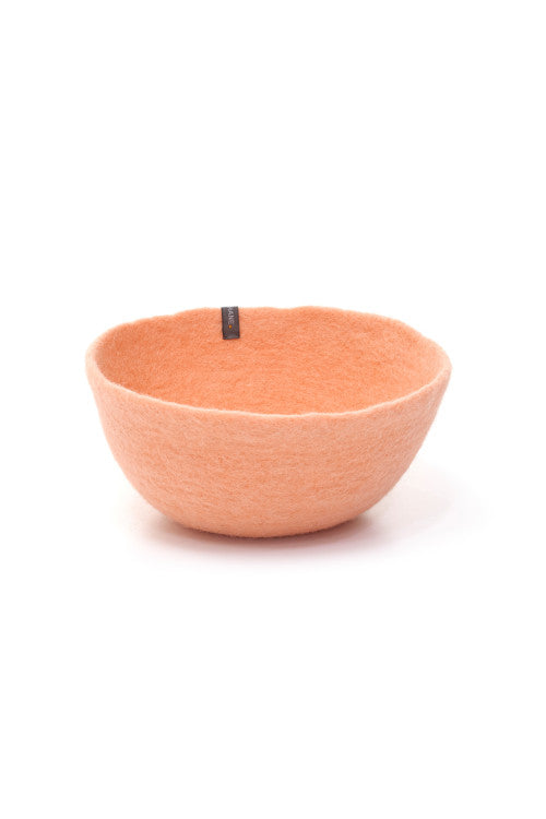 Muskhane Plain Felt Basket - Small-Fun-Little Fish Co.