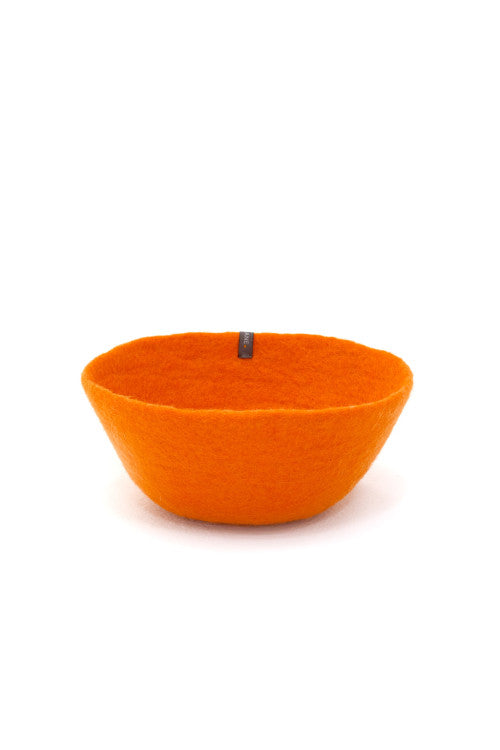 Muskhane Plain Felt Basket - Medium-Fun-Little Fish Co.