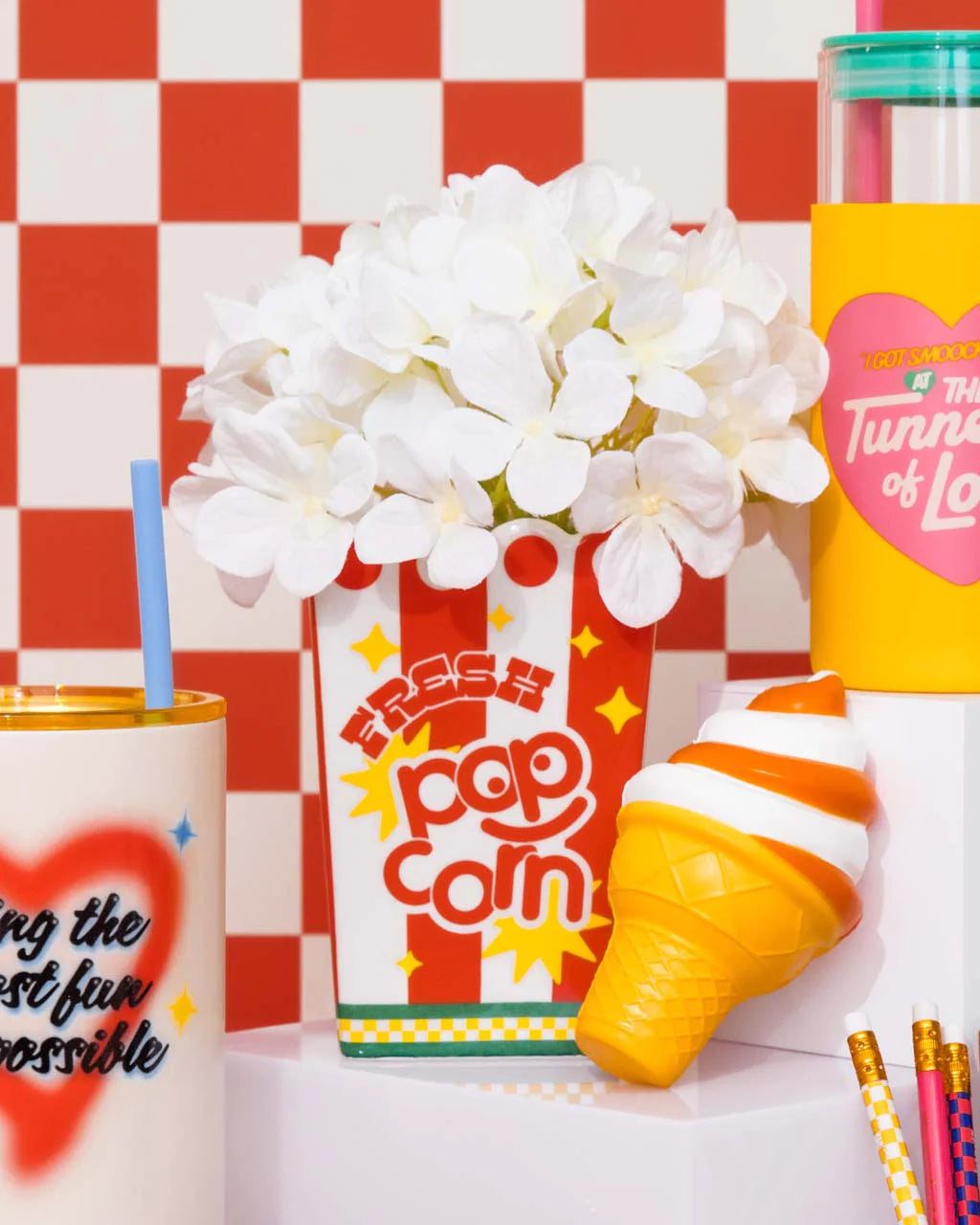 Popcorn Bag Vase-Decor-Little Fish Co.