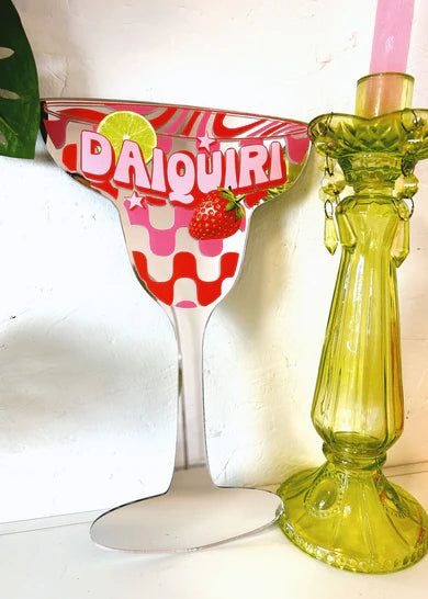 Strawberry Daiquiri cocktail mirror-Top 30 Decor-Little Fish Co.