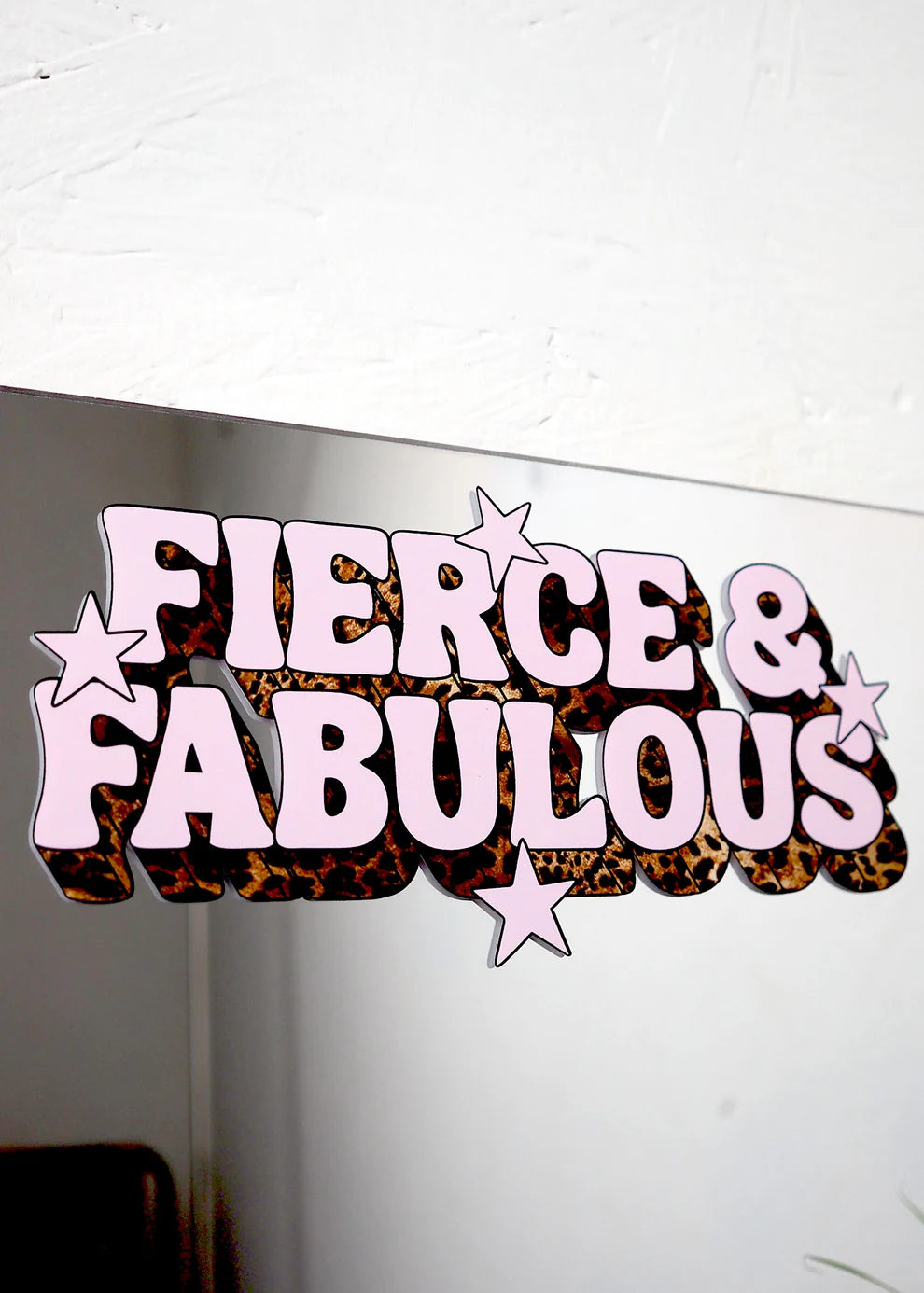 Fierce & Fabulous Vinyl Decal Sticker-Little Fish Co.