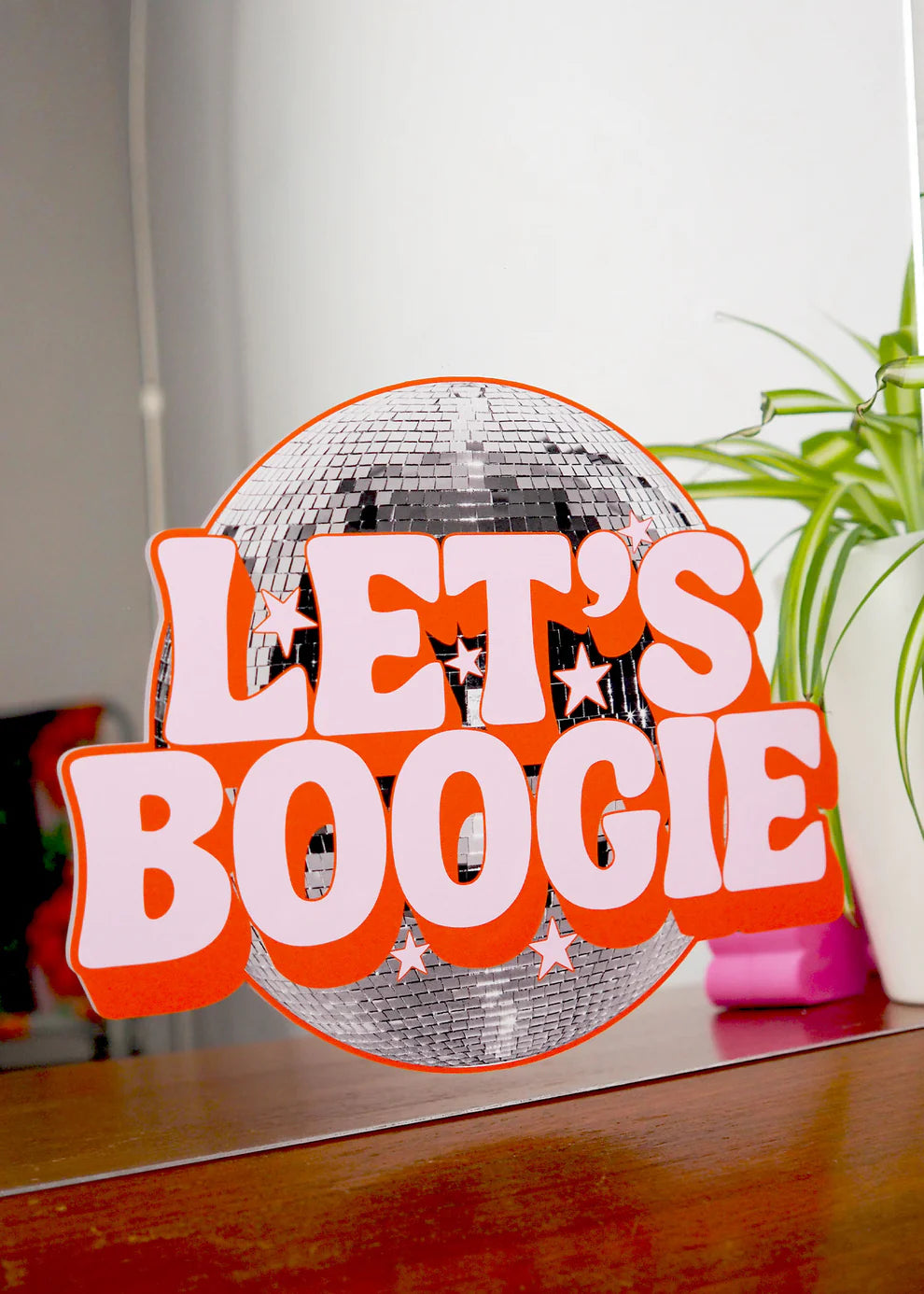 Let's Boogie Vinyl Decal Sticker-Little Fish Co.