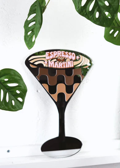 Espresso Martini Cocktail Mirror-Top 30 Decor-Little Fish Co.
