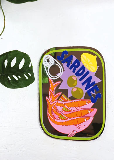 Sardines Tin Mirror-Top 30 Decor-Little Fish Co.