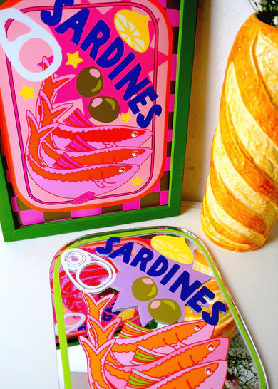 Sardines Tin Mirror-Top 30 Decor-Little Fish Co.