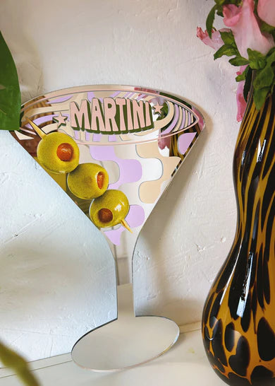Martini Cocktail Mirror-Top 30 Decor-Little Fish Co.