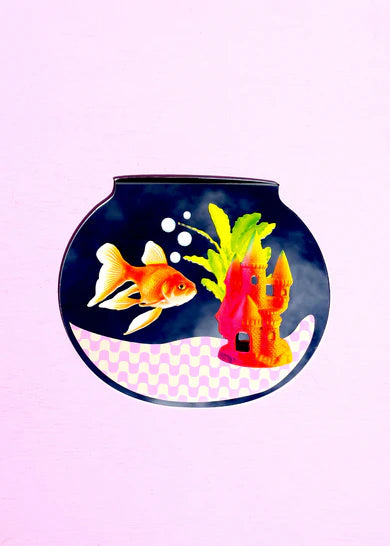 Gold fish bowl mirror-New Arrivals-Little Fish Co.