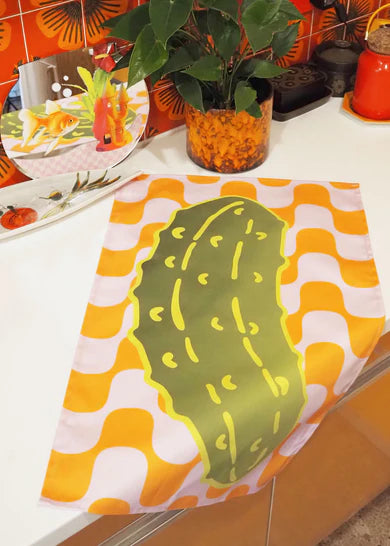 Gerkin Tea Towel-Top 30 Decor-Little Fish Co.