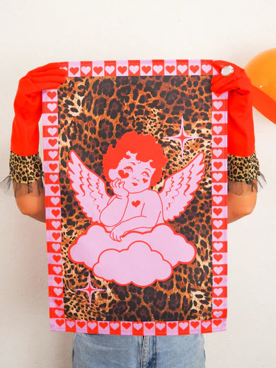 Cherub Tea Towel-Top 30 Decor-Little Fish Co.
