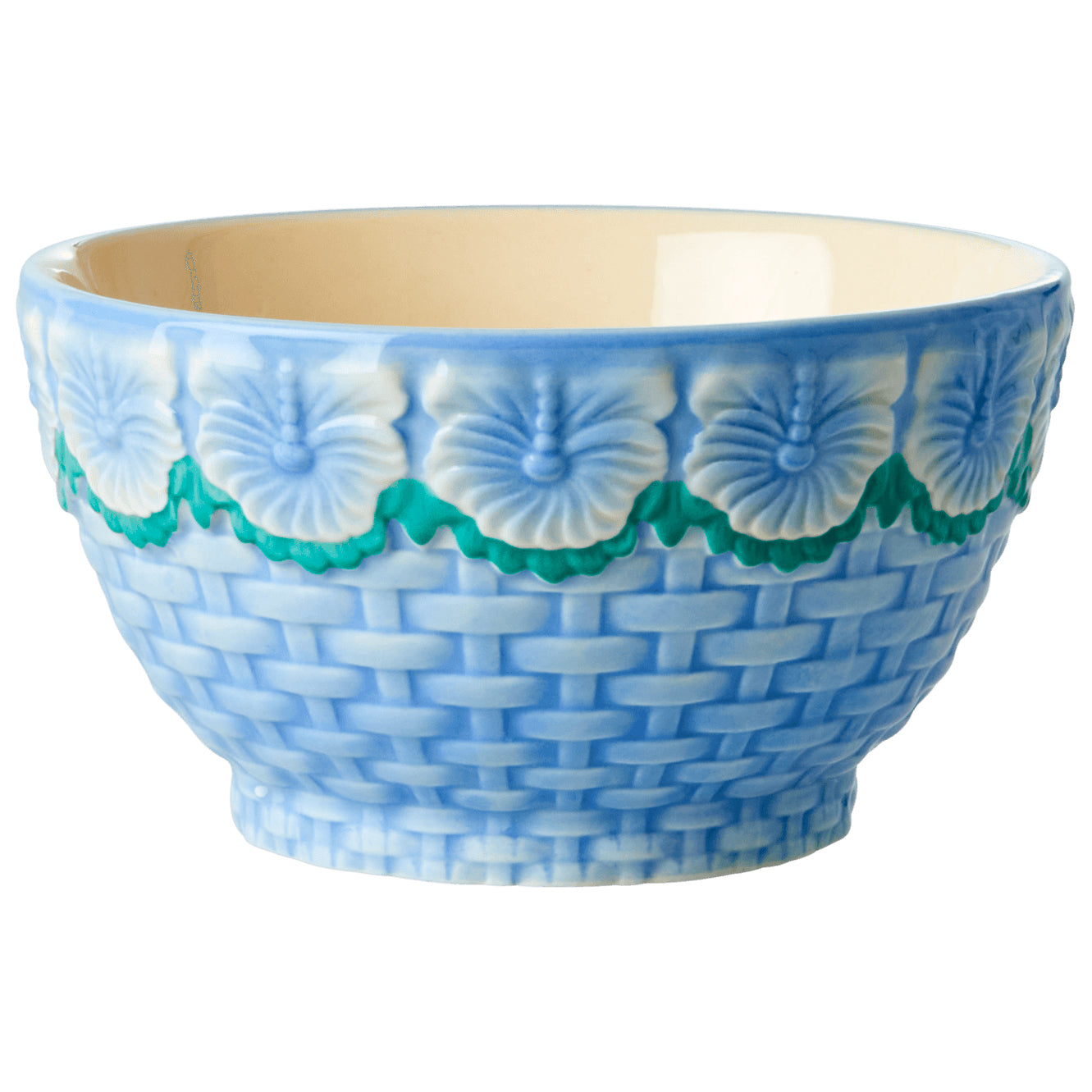 RICE Denmark Ceramic Bowl - blue-Fun-Little Fish Co.