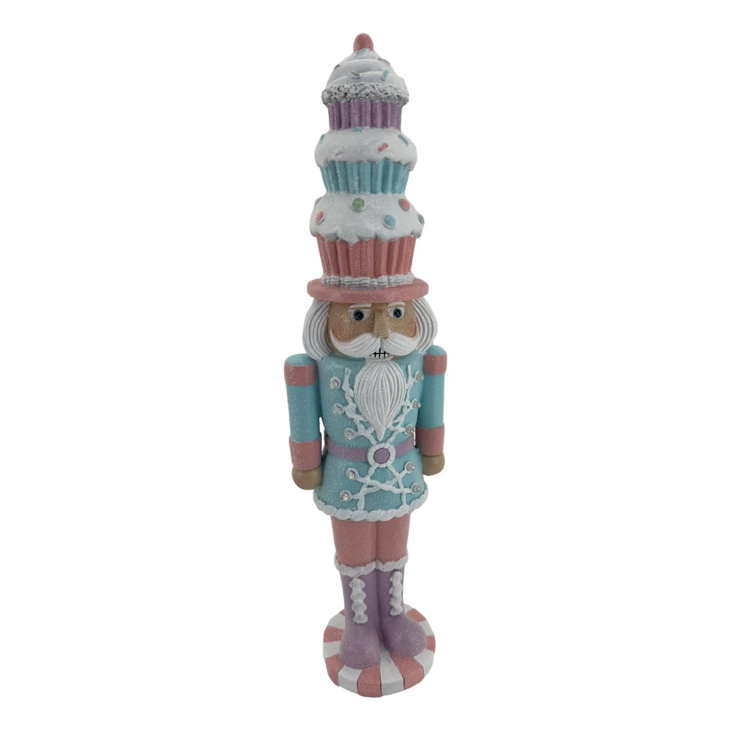 46cm Pastel Christmas Nutcracker-Little Fish Co.