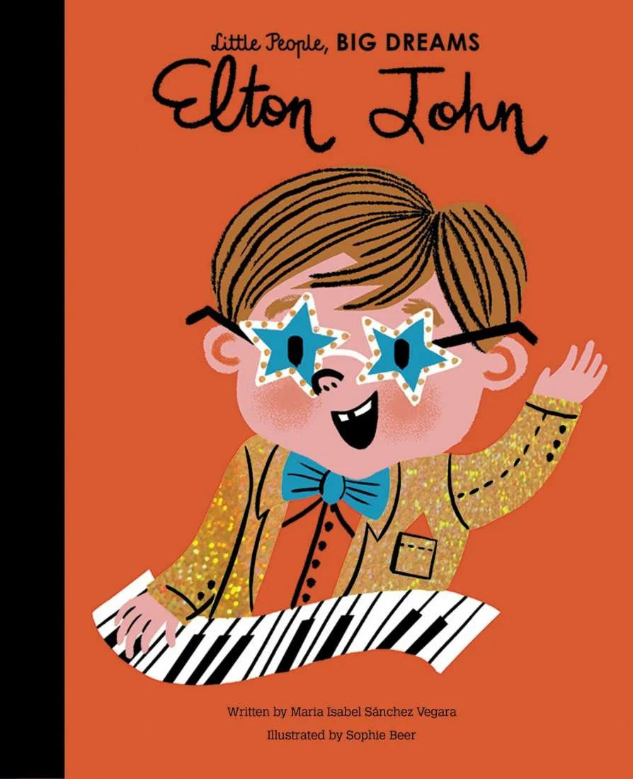 Elton John - Little People, Big Dreams Book-Little Fish Co.