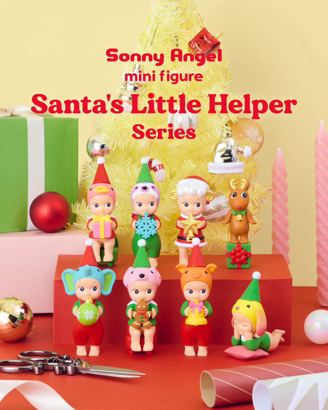 Sonny Angel Limited Edition "Santa's Little Helper" Series-Little Fish Co.