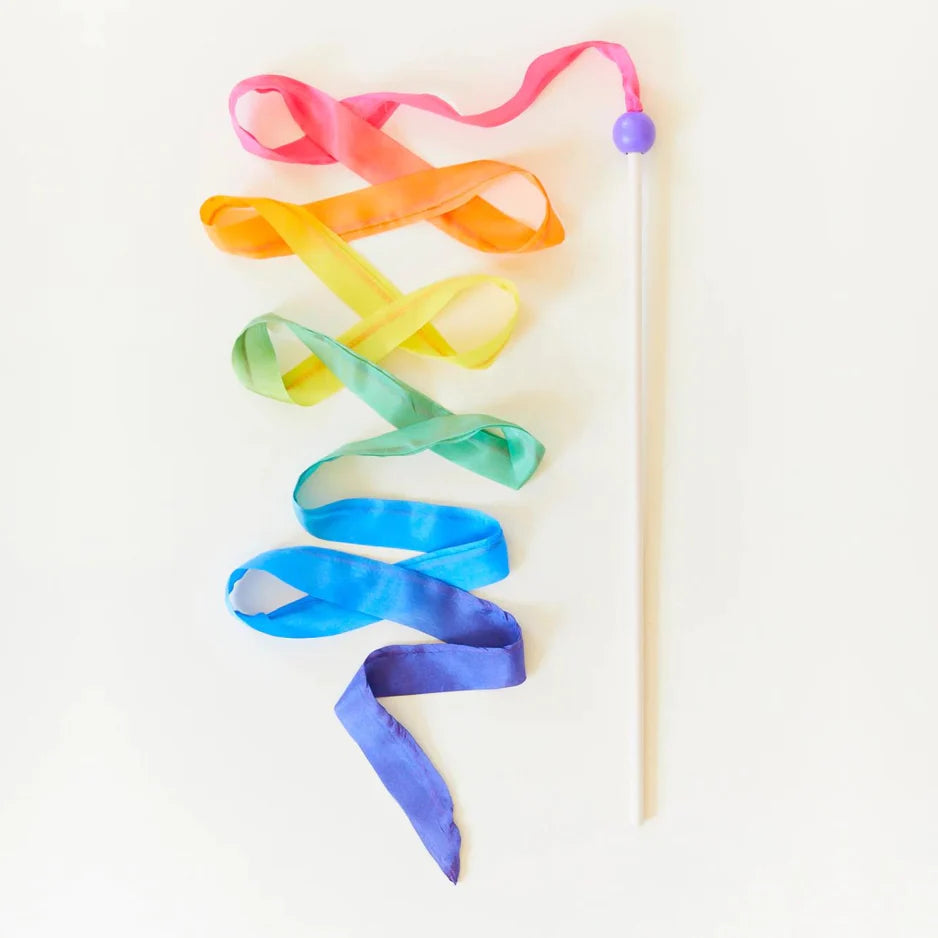 Large Rainbow Silk Streamer-Fun-Little Fish Co.