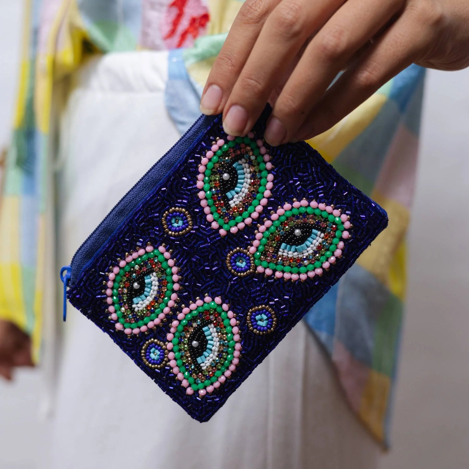 Evil Eye Beaded bag-Fashion-Little Fish Co.