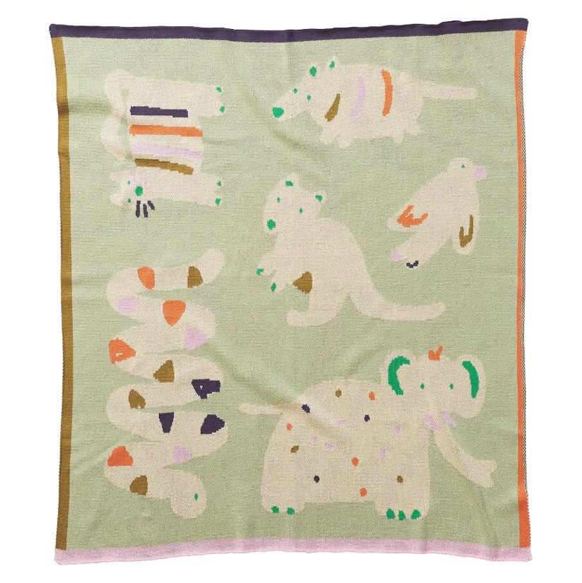 Sage and Clare Spencer Baby blanket-Fun-Little Fish Co.
