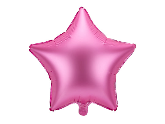 Foil Pink Gold Star Balloon - 48cm-Little Fish Co.