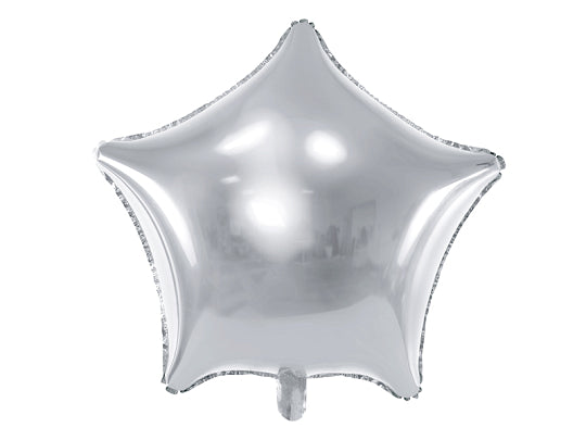 Large Foil Silver Balloon - 70cm-Little Fish Co.