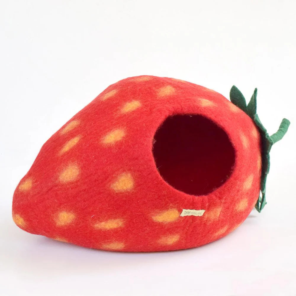 Cat Cave - Strawberry-Fun-Little Fish Co.