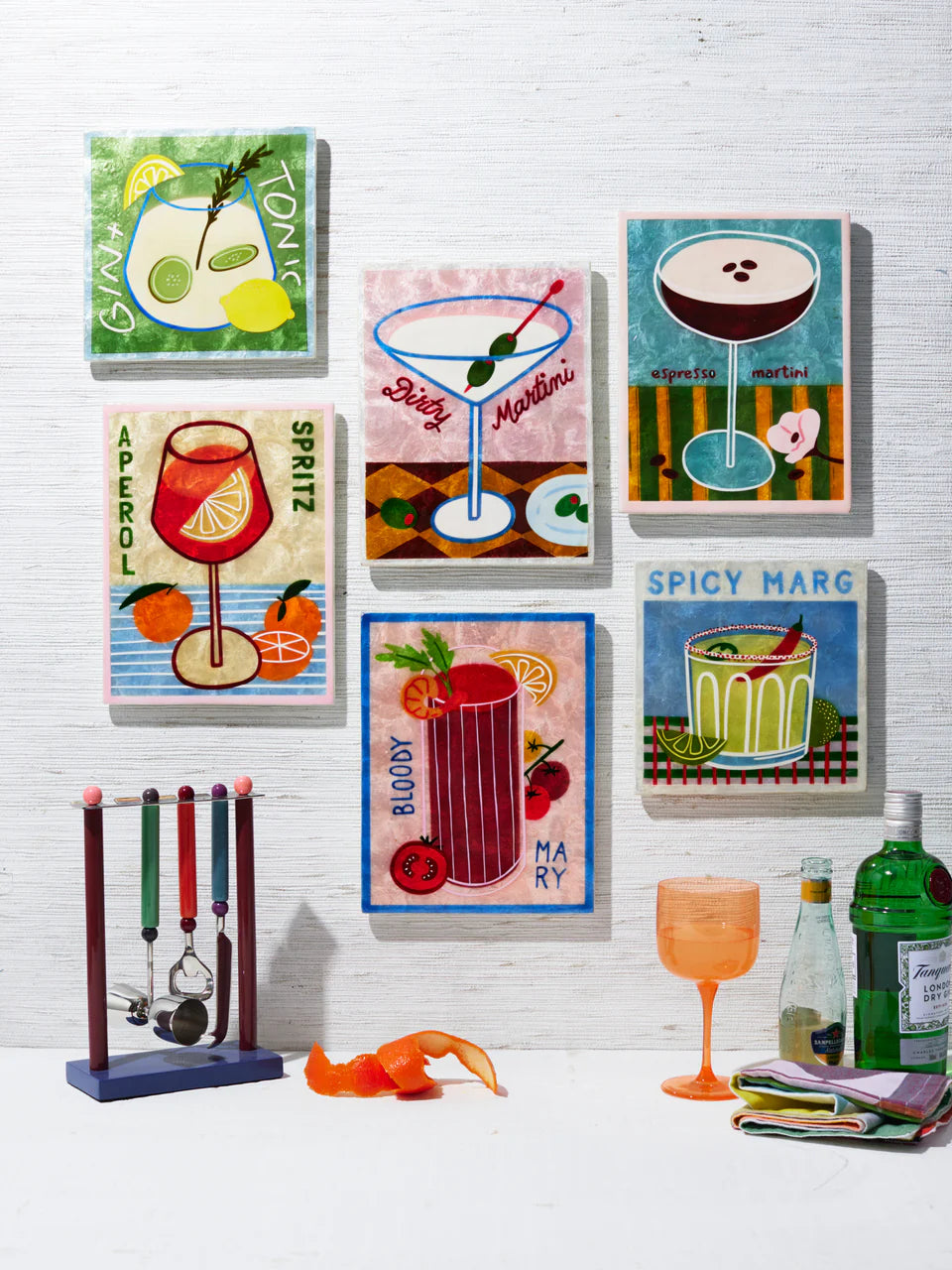 Happy hour Marg Tile-Top 30 Art-Little Fish Co.
