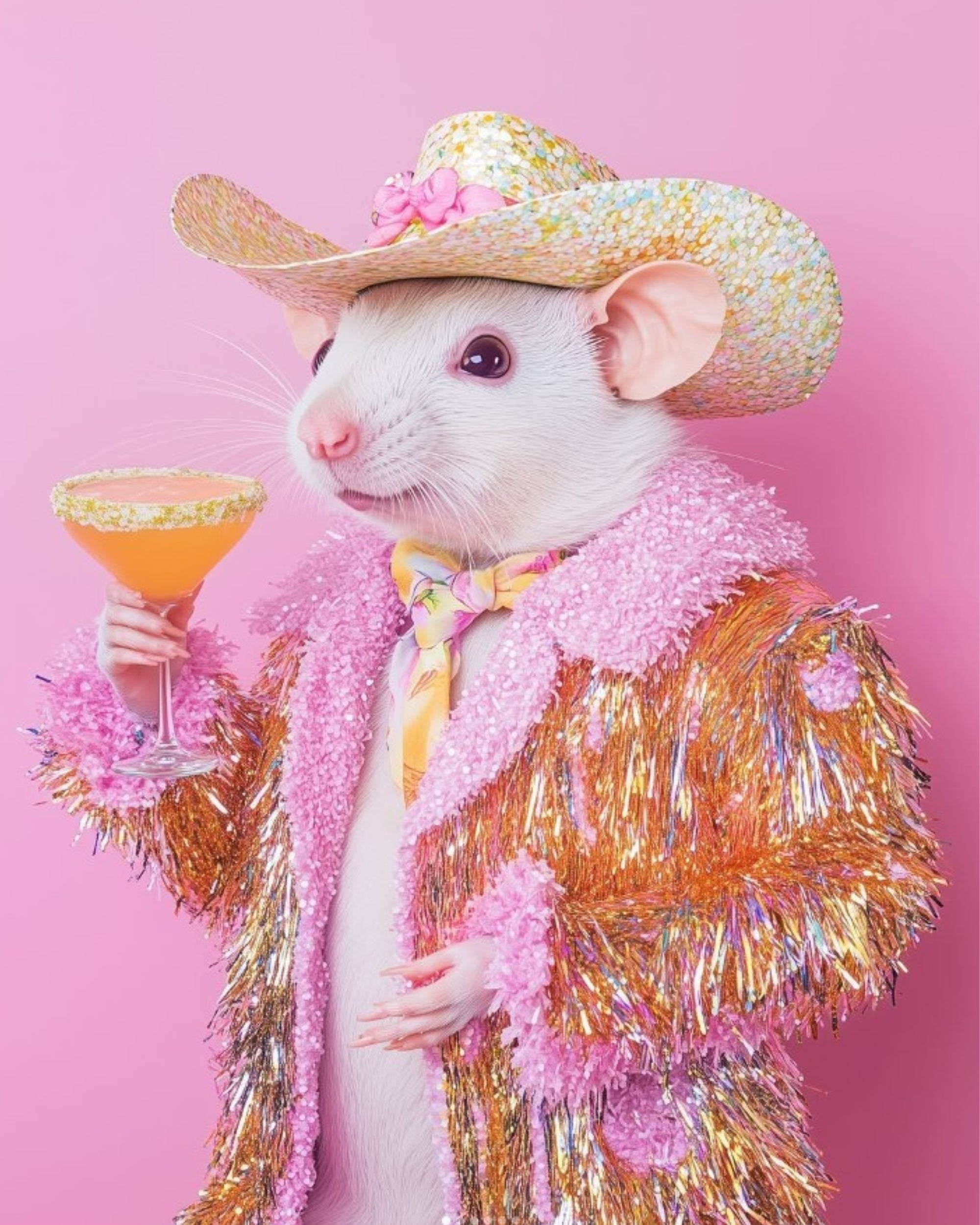 Disco Rat Print-Top 30 Art-Little Fish Co.